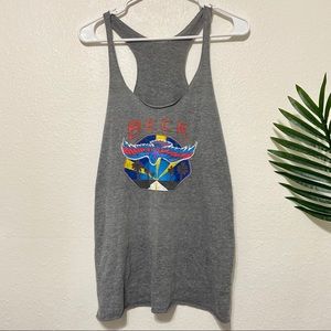 Beck soaring owl graphic tank